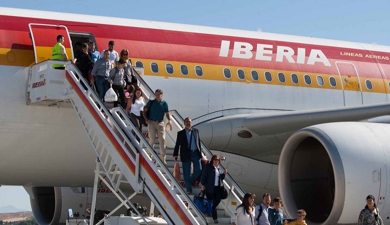 Iberia operó un vuelo de La Habana a Madrid Foto: Madridiario