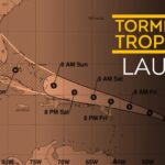 Tormenta tropical Laura podría afectar a Cuba y Florida