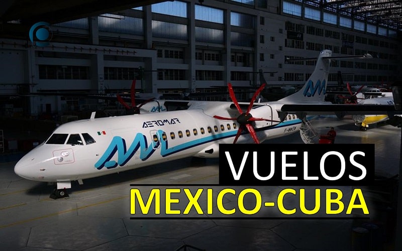 Nuevos vuelos unirán a Cuba y México en agosto Aeromar, Magnicharters, Aeroméxico y Viva Aerobús podrían no saldrán más desde Ciudad de México