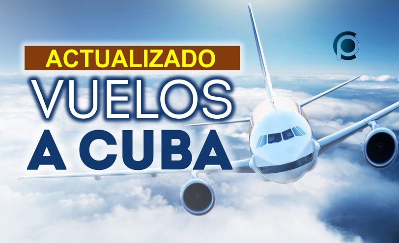 Opciones de vuelos comerciales a Cuba