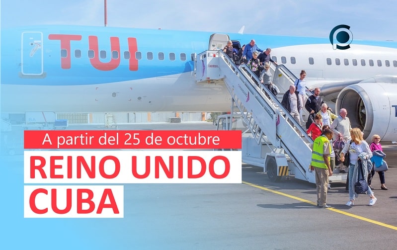 Tui retomará ruta Reino Unido-Cuba