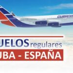 Vuelos regulares entre Cuba y España