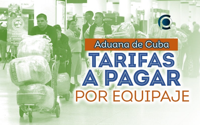 Aduana de Cuba establece tarifas a pagar por equipaje