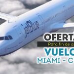 Ofertas de vuelos Miami-Cuba fin de año
