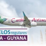 Vuelos regulares entre Cuba y Guyana