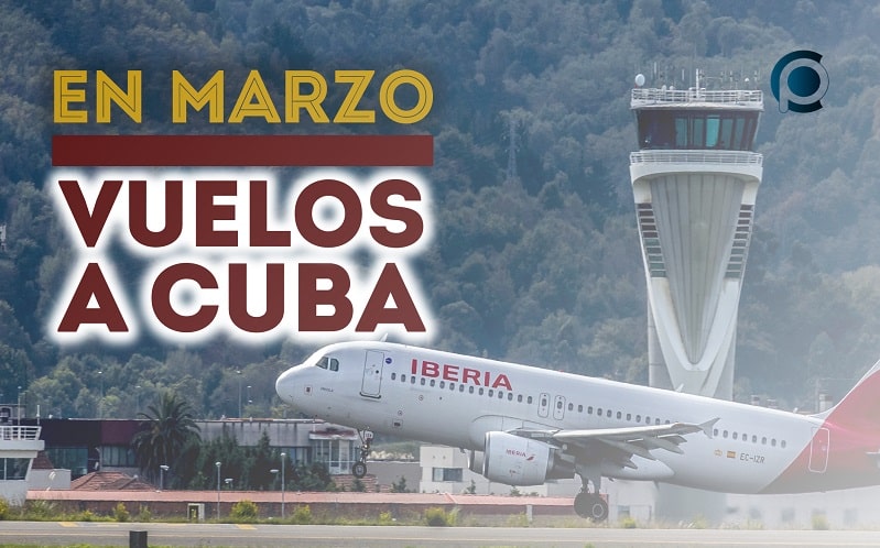 Actualización de vuelos Europa – Cuba EN MARZO