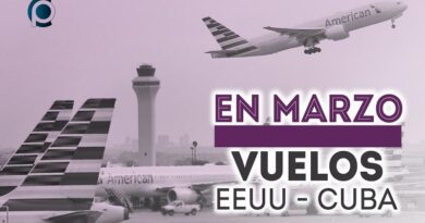 Actualización de los vuelos entre Estados Unidos y Cuba en el mes de marzo Vuelos entre Estados Unidos y Cuba en marzo