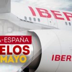 Vuelos entre España y Cuba en mayo
