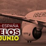 Vuelos entre España y Cuba para junio