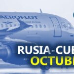 Vuelos entre Rusia y Cuba en octubre