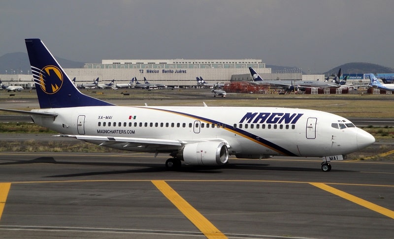 Aerolínea mexicana Magnicharters realizó su primer vuelo a Cuba