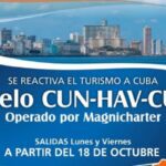 Vuelos de Magnicharters en la ruta Cancún-La Habana