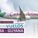 Caribbean Airlines anuncia el reinicio de vuelos Cuba-Guyana