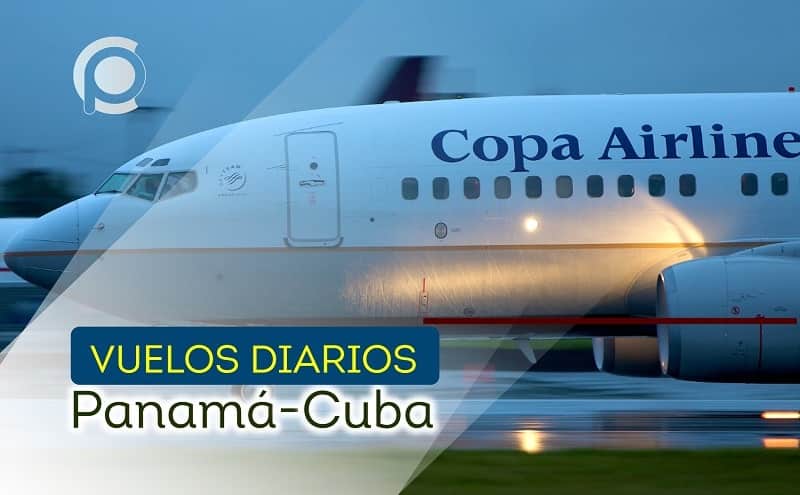 Conexión Panamá-Cuba para noviembre con vuelos diarios