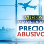 Precio de los boletos Miami-Habana