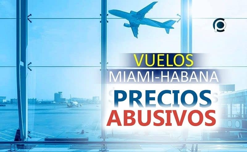 Precio de los boletos Miami-Habana