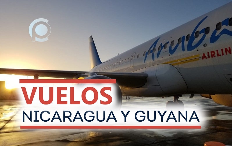 Aruba Airlines anuncia itinerario de vuelos desde Cuba hacia Nicaragua