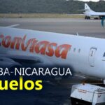 Conviasa actualiza su itinerario de vuelos Cuba Nicaragua