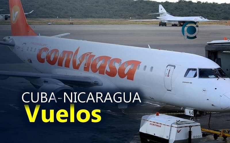 Conviasa actualiza su itinerario de vuelos Cuba Nicaragua