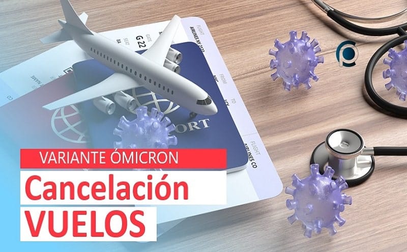 Dos de las principales aerolíneas de Estados Unidos, Delta y United Airlines, cancelaron cientos de vuelos a última hora, por la variante Ómicron