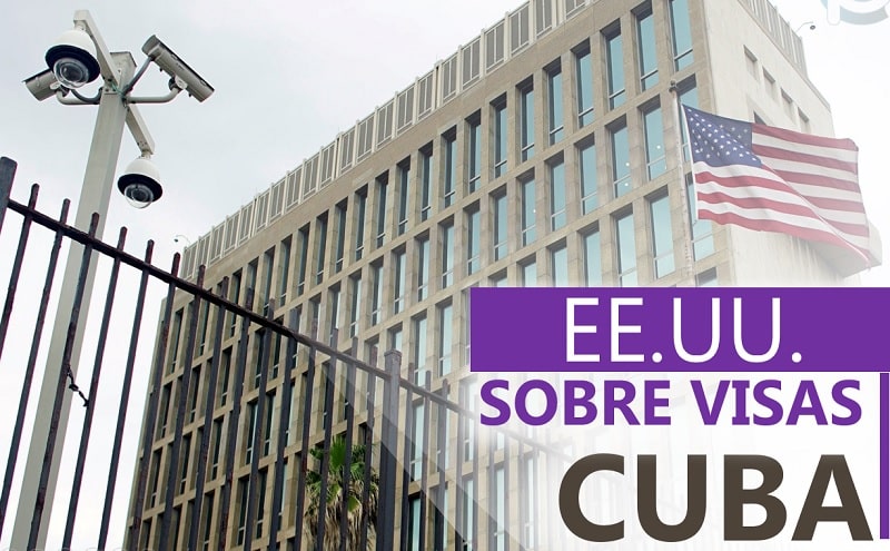 EEUU amplía procesamiento de visas en La Habana, Cuba Embajada de Estados Unidos en Cuba envía mensajes a cubanos costo de visas