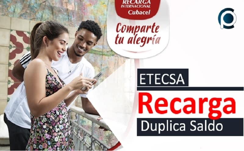 Nueva oferta de ETECSA Duplica tu recarga