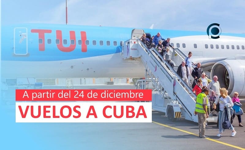 TUI Bélgica restablece vuelos hacia Cuba