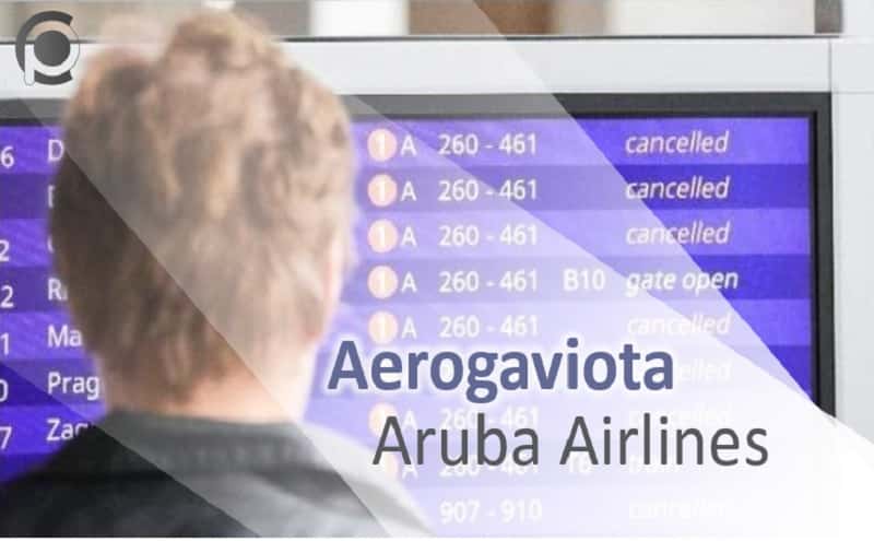 aerogaviota aruba airlines informan cancelaciones y cambios