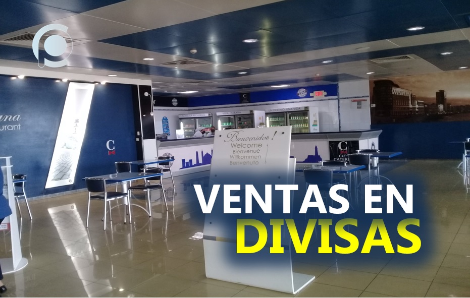 Aeropuertos cubanos cobrarán en divisas las ventas gastronómicas