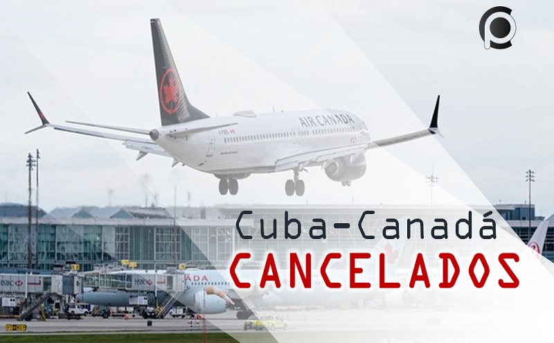 Air Canada cancela vuelos a Cuba hasta mayo