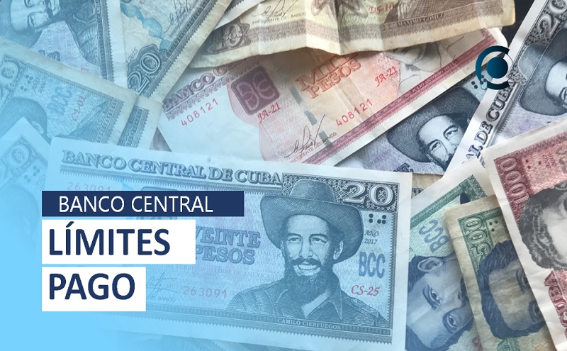 Banco Central de Cuba establece límites a pagos en efectivo
