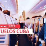 Listado de vuelos a Cuba hoy 26 de enero