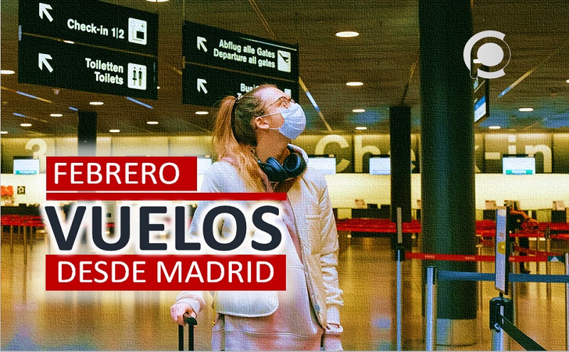 Unas 4 aerolíneas tendrán vuelos a Madrid en febrero (+Cronograma)