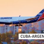 Vuelos Cuba-Argentina con Cubana de Aviación