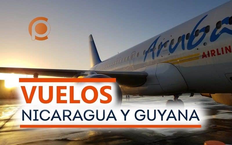 Vuelos confirmados a Nicaragua y Guyana en mayo desde La Habana, Cuba