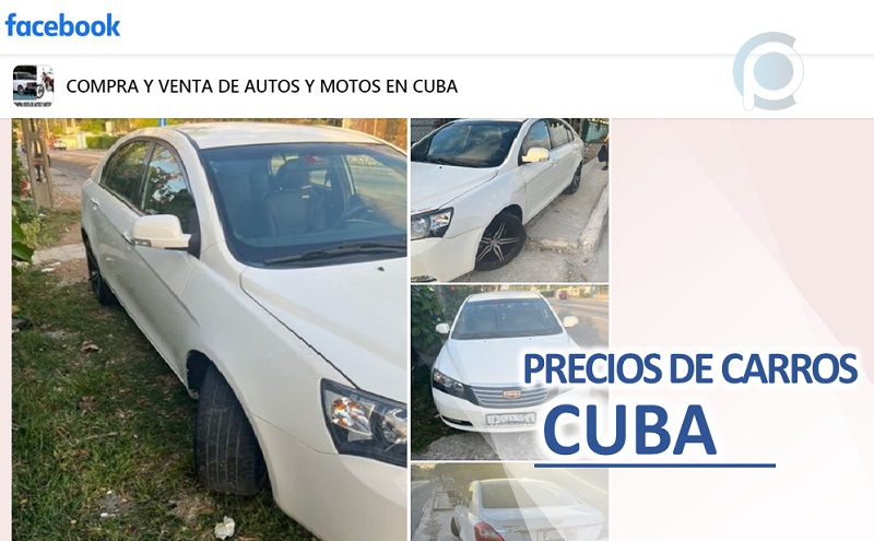 Así están los precios de los carros en Cuba