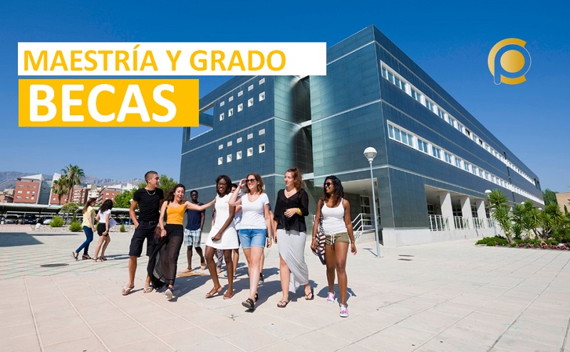 Becas de Maestrías y Becas de Grados en Universidad de Jaén, España