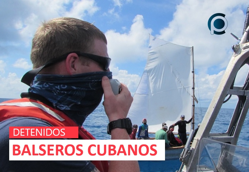 Devueltos 28 balseros cubanos detenidos en el Estrecho de la Florida