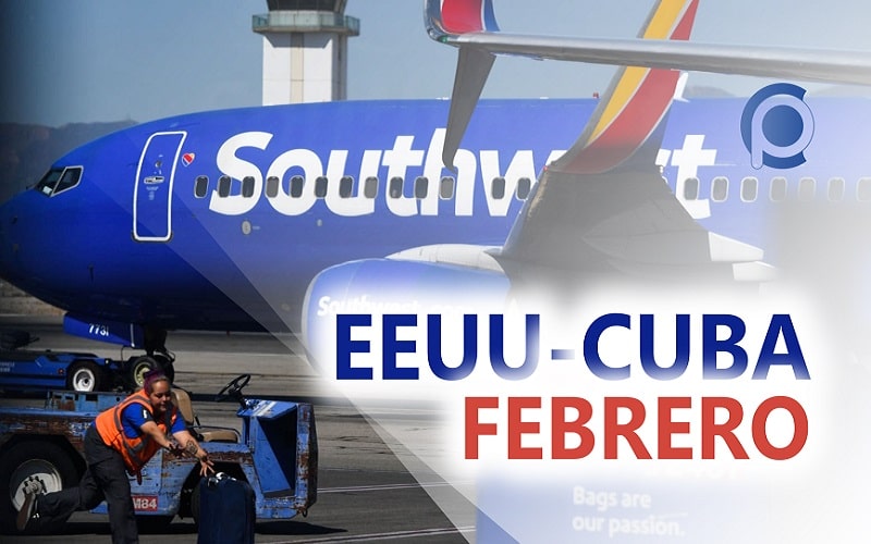 Jet Blue y Southwest confirman itinerario de vuelos EEUU-Cuba en febrero