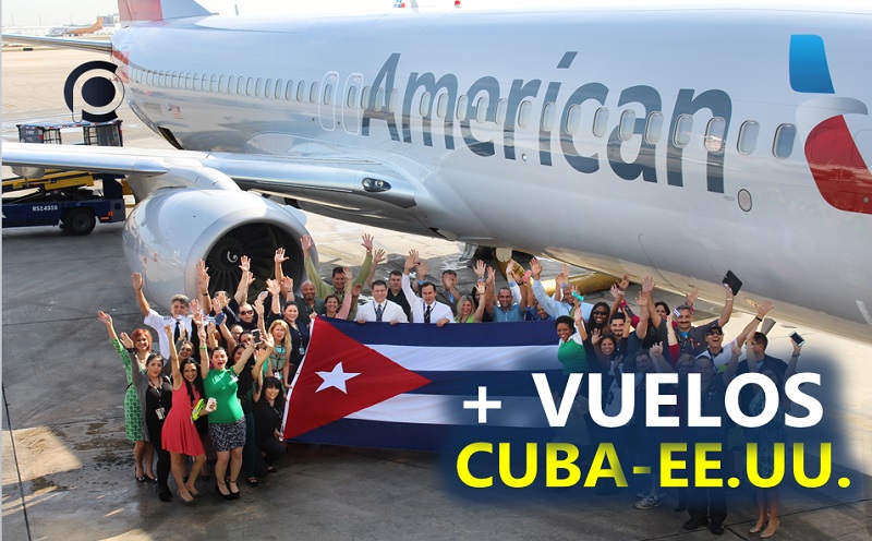 Más vuelos Cuba – Estados Unidos en marzo