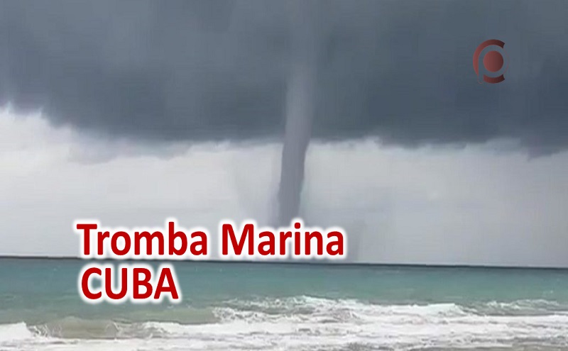 Tromba Marina causa daños en Habana del Este, en Cuba