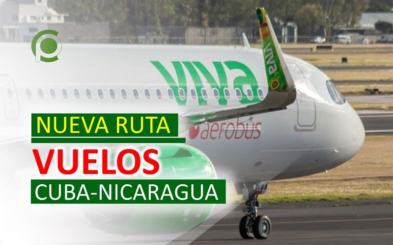 Vuelos Cuba-Nicaragua con Viva Aerobús