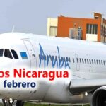 Vuelos confirmados a Nicaragua con Aruba Airlines del 21 al 28 de Febrero