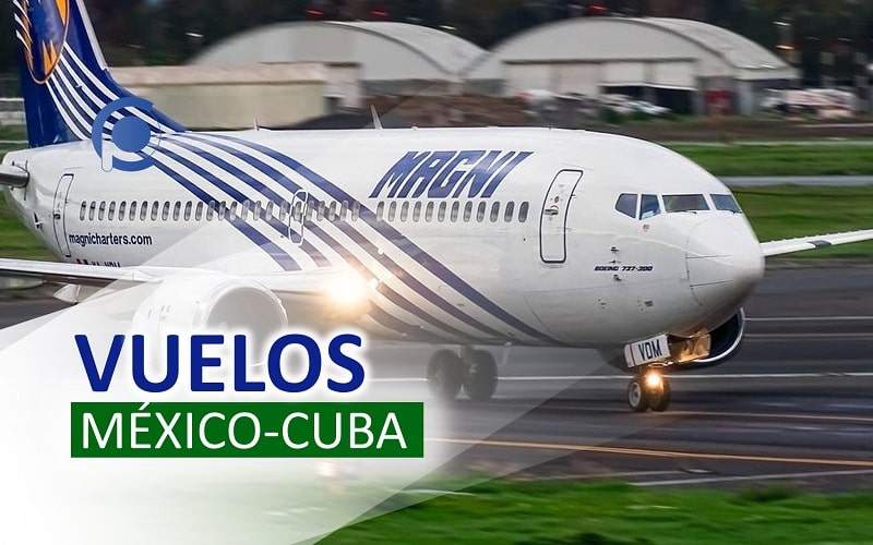 Vuelos Cuba-México en agosto con Viva, Magni y Aeromar Vuelos a México desde La Habana en junio