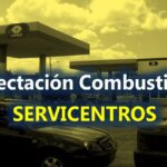 Continúan las afectaciones a distribución de combustibles en los Servicentros