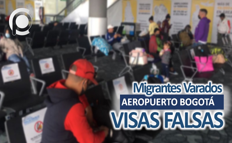 Estafas con visas de tránsito a Colombia dejan varados a decenas de migrantes cubanos detenidos