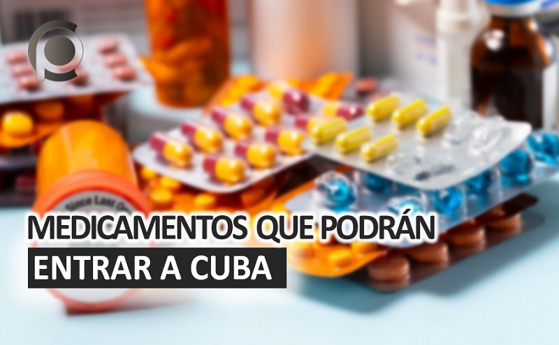 normas aduanales Estos son los medicamentos que se podrán entrar a Cuba Listado