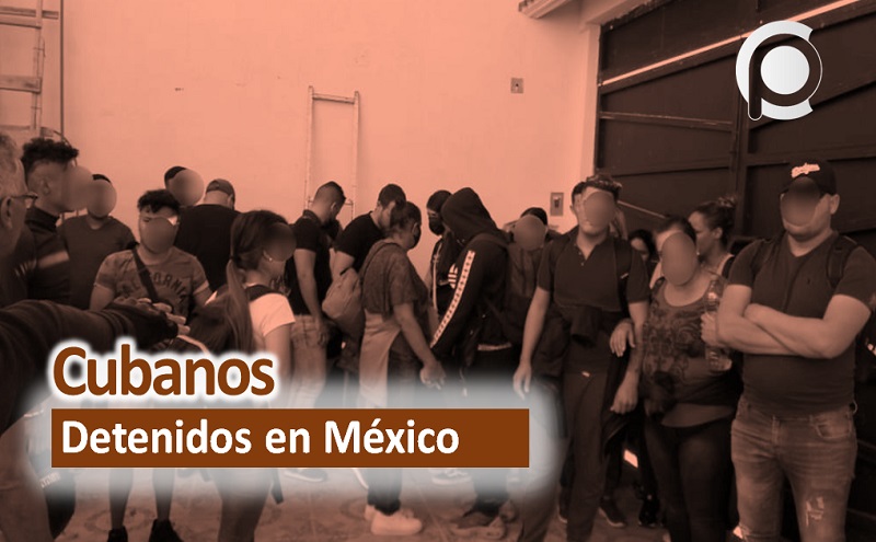 Nuevo grupo de migrantes cubanos capturados en México