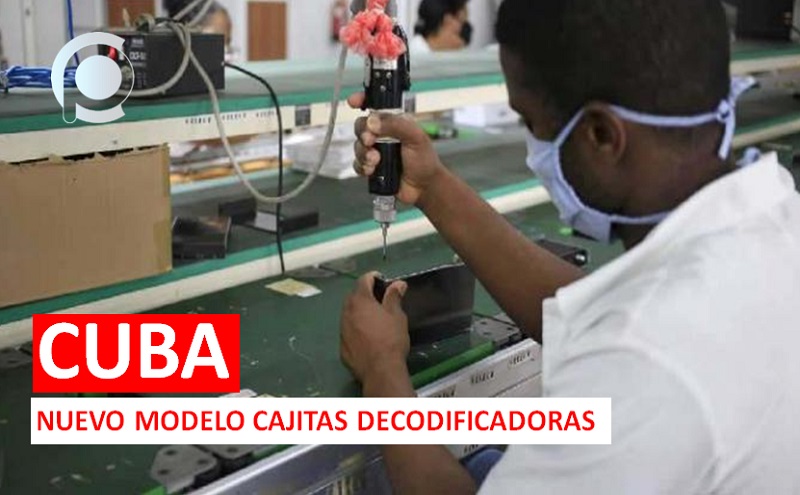 Producen en Cuba nuevo modelo de cajitas decodificadoras
