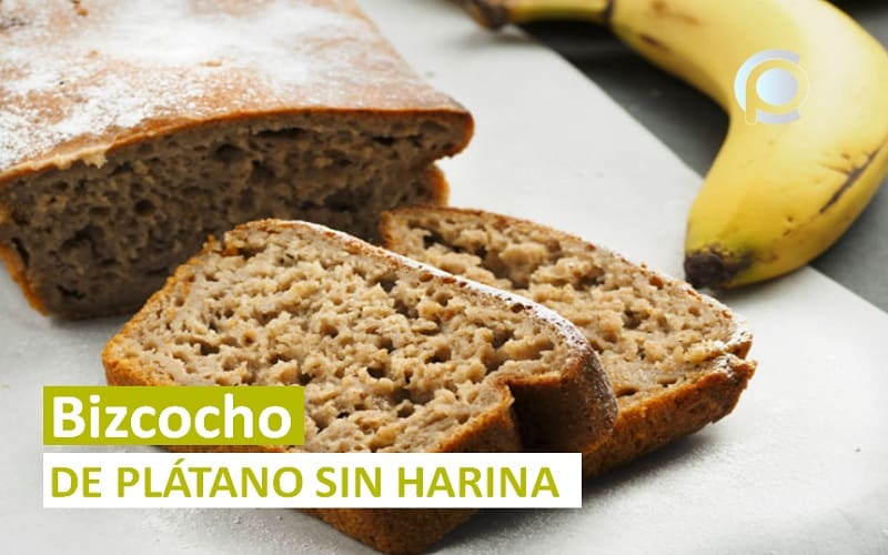 Recetas cubanas Bizcocho de Plátano sin harina